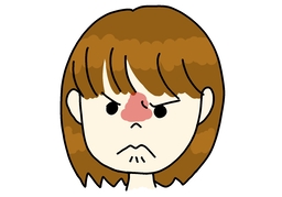 make a faceのイラスト